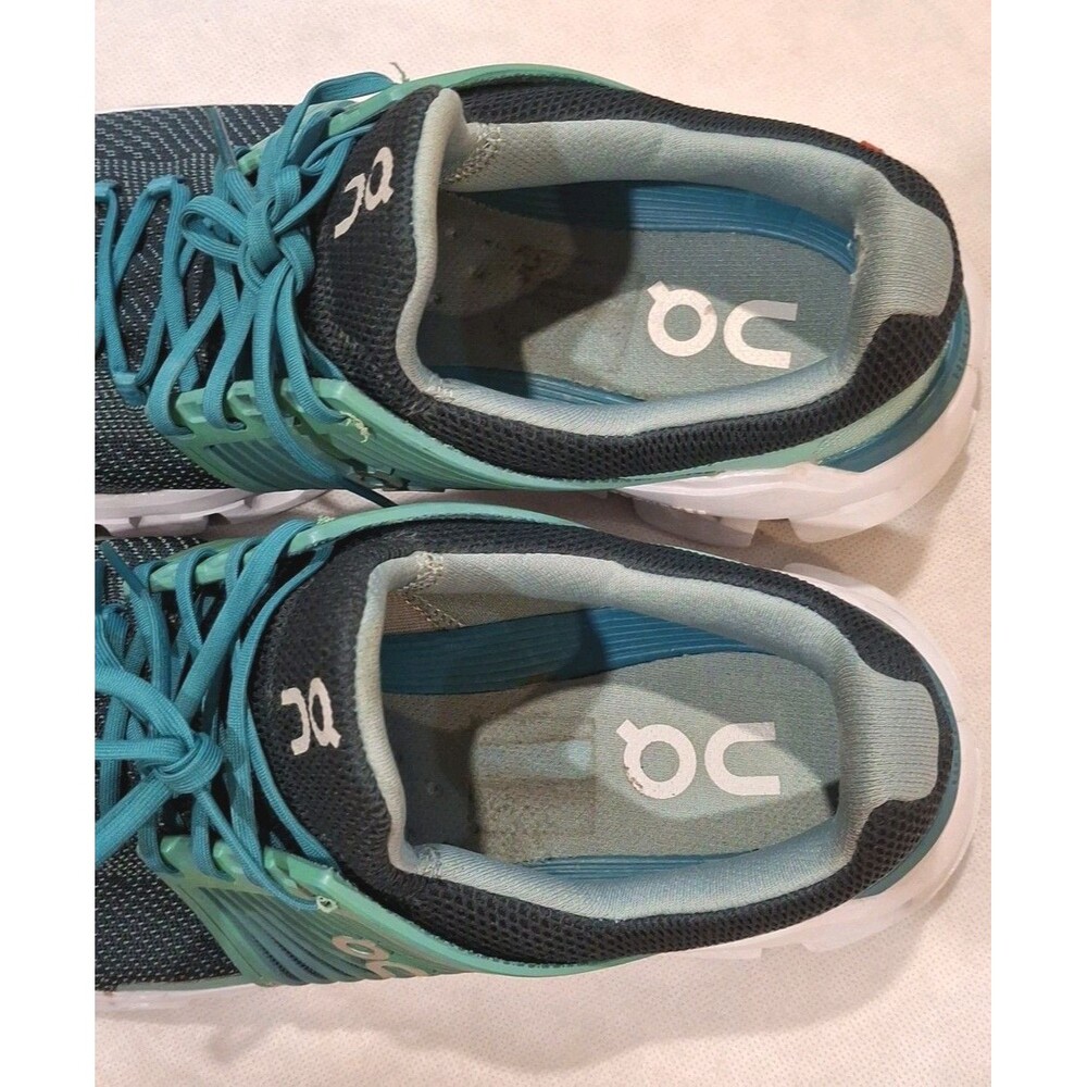 ON RUNNING CLOUDSWIFT RUNNING Trainer SHOES Turquoise/Teal Women's Size 10.5 - Picture 7 of 9